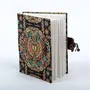 SAHARANPUR HANDICRAFTS Journal Diary with Lock, 6 image