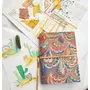 SAHARANPUR HANDICRAFTS Handmade Paper Diary for Girls - Beautiful Marble Paper Journal Diary for Writing Personal Gratitude Journal Diary to Write Daily 2021 Travel Diary (4 * 6), 6 image