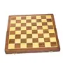 SAHARANPUR HANDICRAFTS Classical Youth 16" X 16" inches Wooden Chess Folding Board Game Set- Home/School/College/Tournament Chess Board- Premium Wood Quality, 5 image
