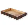 SAHARANPUR HANDICRAFTS Wooden Tray (15"X 10"X 2") Wooden Serving Tray with Handle/Platter for Home and Kitchen, 3 image
