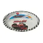 SAHARANPUR HANDICRAFTS Melamine Kids Plate | Round 3 Section 10'' Multicolor Plate with Prints for Boys and Girl | Food Serving Plate with Partition (Car Round Shape), 6 image