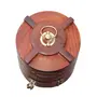 SAHARANPUR HANDICRAFTS Wooden Money/Piggy Bank Money Box Coin Box with Carved Design for Kids/Children. with Lock Sisam Wood, 2 image