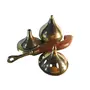 CHURU SANDALWOOD CARVED PRODUCTS Brass Agarbatti Stand (24 x 11 x 7 cm Gold)(Conical;Round), 2 image