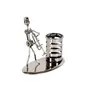 GreenTouch Iron Pen Stand/Pencil Stand and Musician Playing Trumpet Table Top Showpiece, 2 image