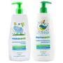 Mamaearth Gentle Cleansing Natural Baby Shampoo 400ml (White) & Mamaearth Deeply Nourishing Natural Baby wash (400 ml 0-5 Yrs)