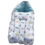 Amardeep and Co Blue Color Baby Quilt/Sleeping Bag Cum Baby Carry Bag 64 * 41 cms