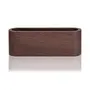 BIJNOR - METAL INLAY IN WOOD Business Card Holder Card Organizer for Office Desk Visiting Card Holder Round Rosewood Business Card Holder Desk Business Card Holder Stand Wooden Business Card Display Holders for Desktop, 3 image