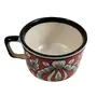 KHURJA POTTERY Handmade Ceramic Cup/Tea Cup/Ceramic Coffee Cup 100 ml Best for Gifting Made by Awarded/Certified Indian Artisan, 3 image