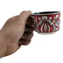 KHURJA POTTERY Handmade Ceramic Cup/Tea Cup/Ceramic Coffee Cup 100 ml Best for Gifting Made by Awarded/Certified Indian Artisan, 2 image
