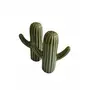 KHURJA POTTERY Ceramic Salt and Pepper Shaker Set | Cactus Shape Salt and Pepper Set | GR - S/2, 3 image