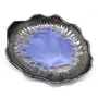 KHURJA POTTERY Ceramic Plate or Tray 25 cmto Serve Snacks Dinner or Platter for Desserts or Chips and Dip, 2 image