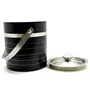 KHURJA POTTERY Black Stainless Steel Ice Bucket, 2 image