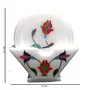 MARBLE INLAY ART AGRA - PACCHIKARI Alabaster Marble Inlay Coaster Set for Home Office and Perfect for Protect Your Table top., 3 image