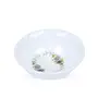 Golden Fish Marry-Gold Melamine Round Full Dinner Plates Quarter Plates & Veg. Bowl || Mini Dinning Set (Pack of 18 Floral Print) (M-F-QPB-2-18), 5 image