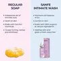 Sanfe Natural Intimate Wash 3 in 1 - No Odour No Itching No Irritation - Lavender & Chamomile (100ml), 3 image