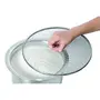sakoraware Stainless Steel Vessel Net Cover Mesh Lid For Fruits Milk Food/Jaali For Kitchen And Dining Table Multipurpose Strainer (11 Inch 1Pc) Large Silver, 3 image