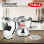 Panca Stainless Steel Chiratta Puttu Maker Chiratta Maker with Handle Use with Pressure Cooker Puttu Kutti Puttu Steamer Puttu Cooker Silver Make in India, 5 image