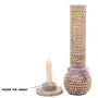 AGRA SOFT STONE CARVING PRODUCTS Marble Soapstone Bottle Incense Stick Holder Agarbatti Stand Tea Light Burner. Perfect Handmade Intricate Jaali Carving for Puja and Home Decor., 6 image