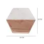 AGRA SOFT STONE CARVING PRODUCTS Marble Wooden Mix TeaCoffeeCocktail Coaster (Set of 4) (Hexagon Shape), 3 image