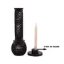 AGRA SOFT STONE CARVING PRODUCTS Handmade Black Carved Soapstone Marble Incense Agarbatti Stand Holer for Puja and Home/Office Decor (Bottle), 4 image