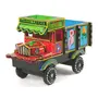 VARANASI WOODEN TOYS Truck Vehicle Wooden Toys Handmade Handpainted Push and Pull Toys for Kids Boys and Girls Handicraft Items for Home Decor