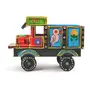 VARANASI WOODEN TOYS Truck Vehicle Wooden Toys Handmade Handpainted Push and Pull Toys for Kids Boys and Girls Handicraft Items for Home Decor, 3 image
