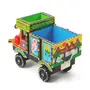 VARANASI WOODEN TOYS Truck Vehicle Wooden Toys Handmade Handpainted Push and Pull Toys for Kids Boys and Girls Handicraft Items for Home Decor, 4 image