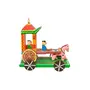 VARANASI WOODEN TOYS Handmade Wooden Horse Chariot Golu Doll (13 cm x 9 cm x 14 cm), 9 image