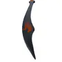 VARANASI WOODEN TOYS Black Wooden Warblade - Multicolour - 43" x 4" x 0.75", 2 image