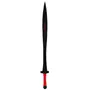 VARANASI WOODEN TOYS Red Dragon Wooden Sword - Multicolour - 41" x 4" x 0.75", 4 image