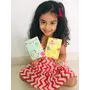 Peppa by VARANASI WOODEN TOYS- Wooden Stamps & Sticker Craft Set for Kids (3 Years+)- DIY Block Print Craft Set | Helps Build Creativity & Imagination Improve Articulation Skills, 5 image