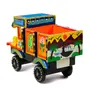 VARANASI WOODEN TOYS Wooden Handmade Multi Color Push and Pull Toys Truck Vehicle for Kids Color May Vary (H: 6.5 x L: 5 x W: 3.5 Inch), 4 image