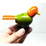 VARANASI WOODEN TOYS Wooden Spring Birds (Available in Assorted Colours)