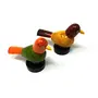 VARANASI WOODEN TOYS Wooden Spring Birds (Available in Assorted Colours), 5 image
