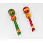 VARANASI WOODEN TOYS Wooden Whistle Handcrafted Sound Toy Discover Sounds Develops Sensory Skills for Kids Toddlers Children (Joker), 5 image