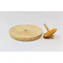 VARANASI WOODEN TOYS Wooden Spinning Toy Lattoo Handmade Eco Friendly Fun Games Gift for Kids (Table Top), 2 image