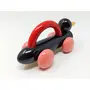 VARANASI WOODEN TOYS Wooden Roll On - Pogu Penguin Toys Show Piece Handcrafted Recreational Gift for Kids Children, 4 image