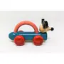 VARANASI WOODEN TOYS Push Along Jerry Car Handcrafted Eco Friendly Non Toxic Smooth Edges for Kids Children, 2 image
