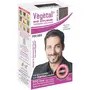 Vegetal Bio Colour - black Beard Hair colour for men 25g. (pack of 3)