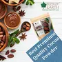 Bliss of Earth Naturally Organic Dark Cocoa Powder 1kg For Chocolate Cake Making & Chocolate Hot Milk Shake Unsweetened, 2 image