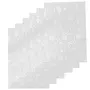 Kuber Industries Pvc 6 Pieces Fridge Mat Set (White) -Ctktc6968, 3 image