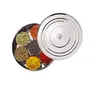 Neelam Stainless Steel Spice Box Set 10-Pieces Silver, 2 image