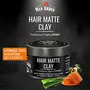 Man Arden Hair Matte Clay Professional Styling For Matte Finish Medium to High Hold Adds Thickness and Texture Non Greasy Anytime Re-Stylable 50gm, 3 image
