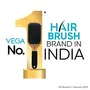 Vega Premium Collection Hair Brush - Flat - Black 1 Pcs, 2 image