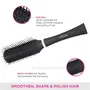 Vega Premium Collection Hair Brush - Flat - Black 1 Pcs, 4 image