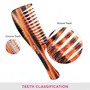 Vega Handmade Comb - De-tangling HMC-22 1 Pcs, 5 image