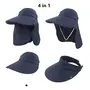 MTROYALDIA Wide Brim Sun Hat Multifunctional UPF 50 Protection Bucket Fishing Hat Cap for Womens, 2 image