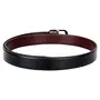 Amicraft Boy's Casual & Formal PU Leather Reversible Belt Black/Brown (Size 28-44 Cut to fit men's Belt), 2 image