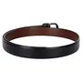 Amicraft Boy's Casual & Formal PU Leather Reversible Belt Black/Brown (Size 28-44 Cut to fit men's Belt), 2 image