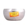 SHIV SHAKTI ARTS Stainless Steel Handi Bowl with Spoon(3 Piece 300 Ml Each Silver), 3 image